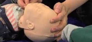Perform CPR on an infant