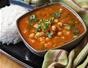Make quick Indian-style chickpea vegan curry