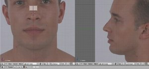 Model an entire human head within Blender