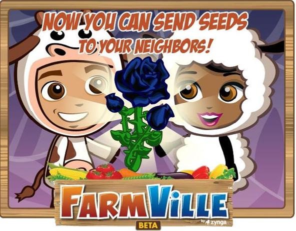 FarmVille Black Roses - Limited Edition Giftable Seeds