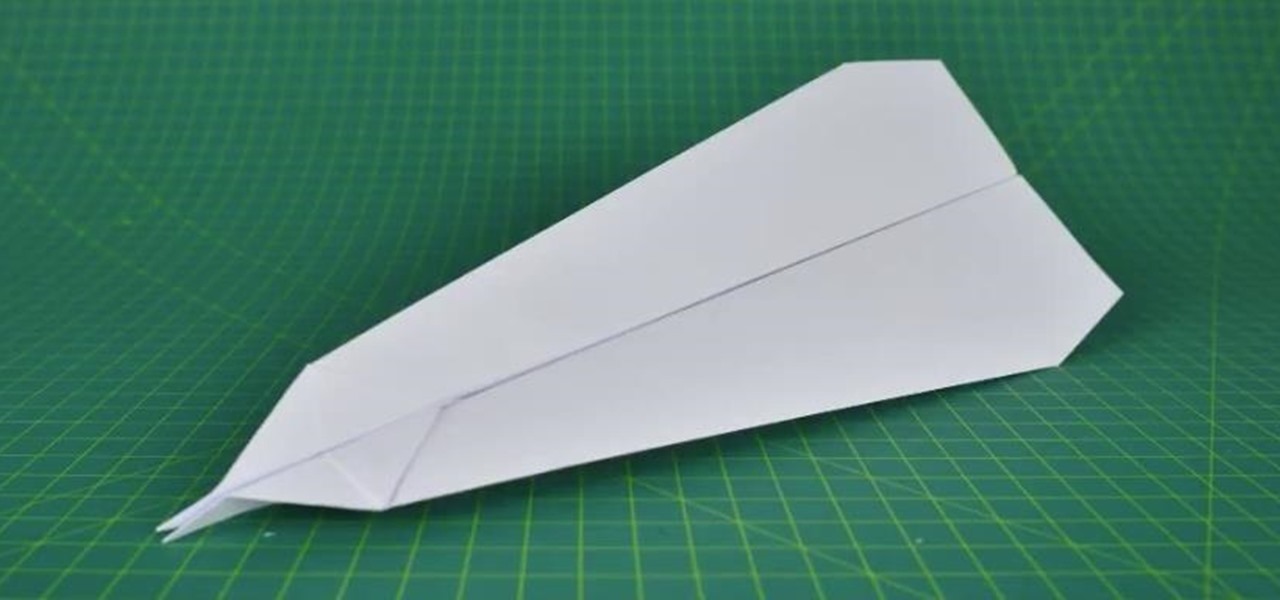 Fold an Easy Paper Airplane That Flies Far