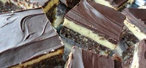 Make Canadian Nanaimo chocolate dessert bars