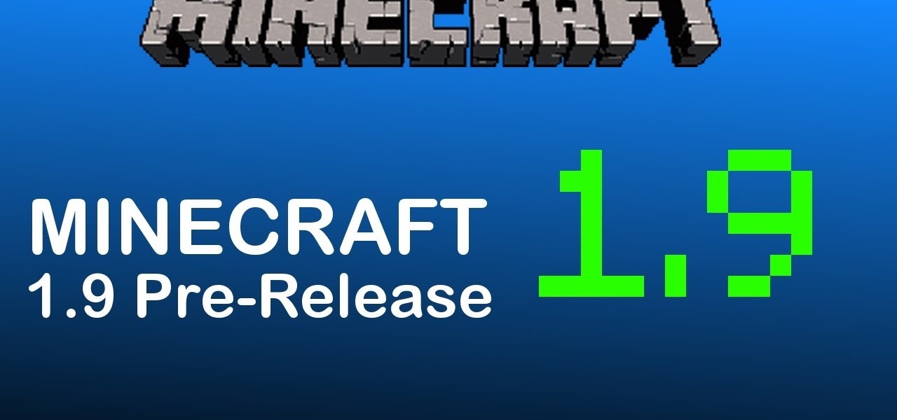 How to Download and install the Minecraft 1.9 pre-release on a