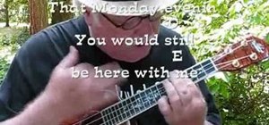 Play "Monday, Monday" by the Mamas & the Papas on the ukulele