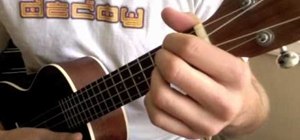 Play the Adam Sandler song "I Wanna Grow Old With You" on ukelele