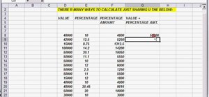 Calculate and add running percentages in Excel