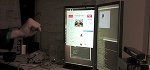 Kinect as a web browser controller
