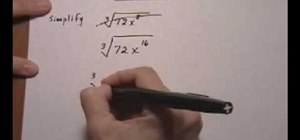Simplify cube roots