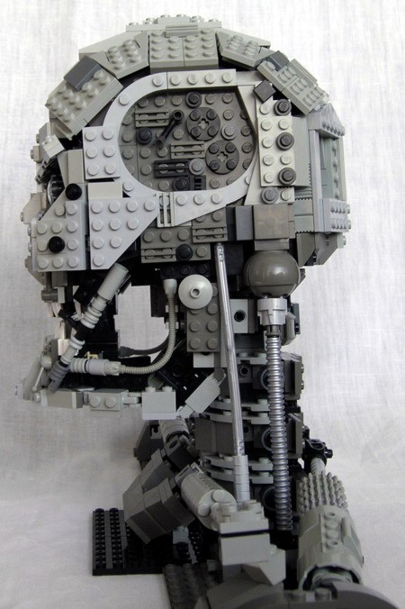 LEGO Terminator Bust