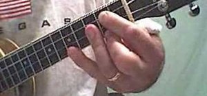 Play a "Friend of the Devil" on the ukulele
