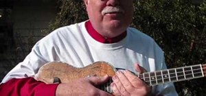 Play "My Old Kentucky Home" on the ukulele