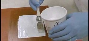 Make a mold using an epoxy fiberglass layup