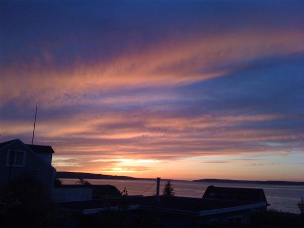 Sunset at Sandy Point
