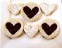 Make raspberry filled, nut free Linzer cookies