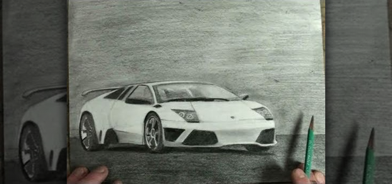 How to Draw an expensive 2-door Lamborghini Gallardo sports car « Drawing &  Illustration :: WonderHowTo