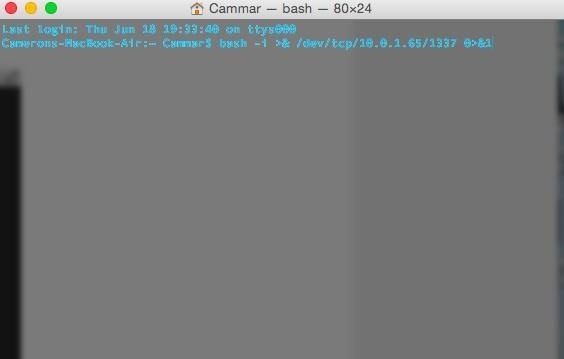 How to Create Backdoor on OSX