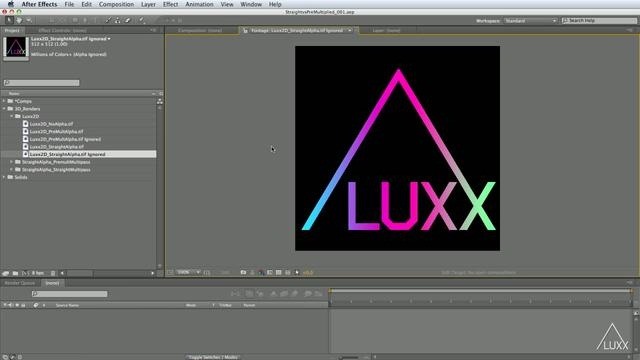 Use straight & premultiplied alpha channels in Cinema 4D