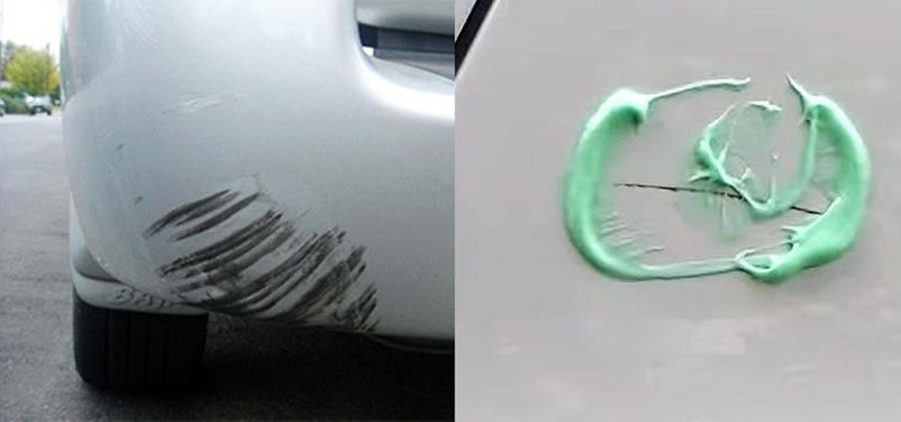 Remove Scratches & Scuff Marks in Your Car's Paint Job with Toothpaste