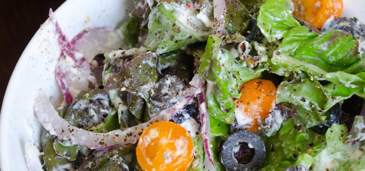 Make Light but Rich Salad Dressings by Whipping Them