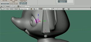 Set up the eye controls for your facial animations in Blender