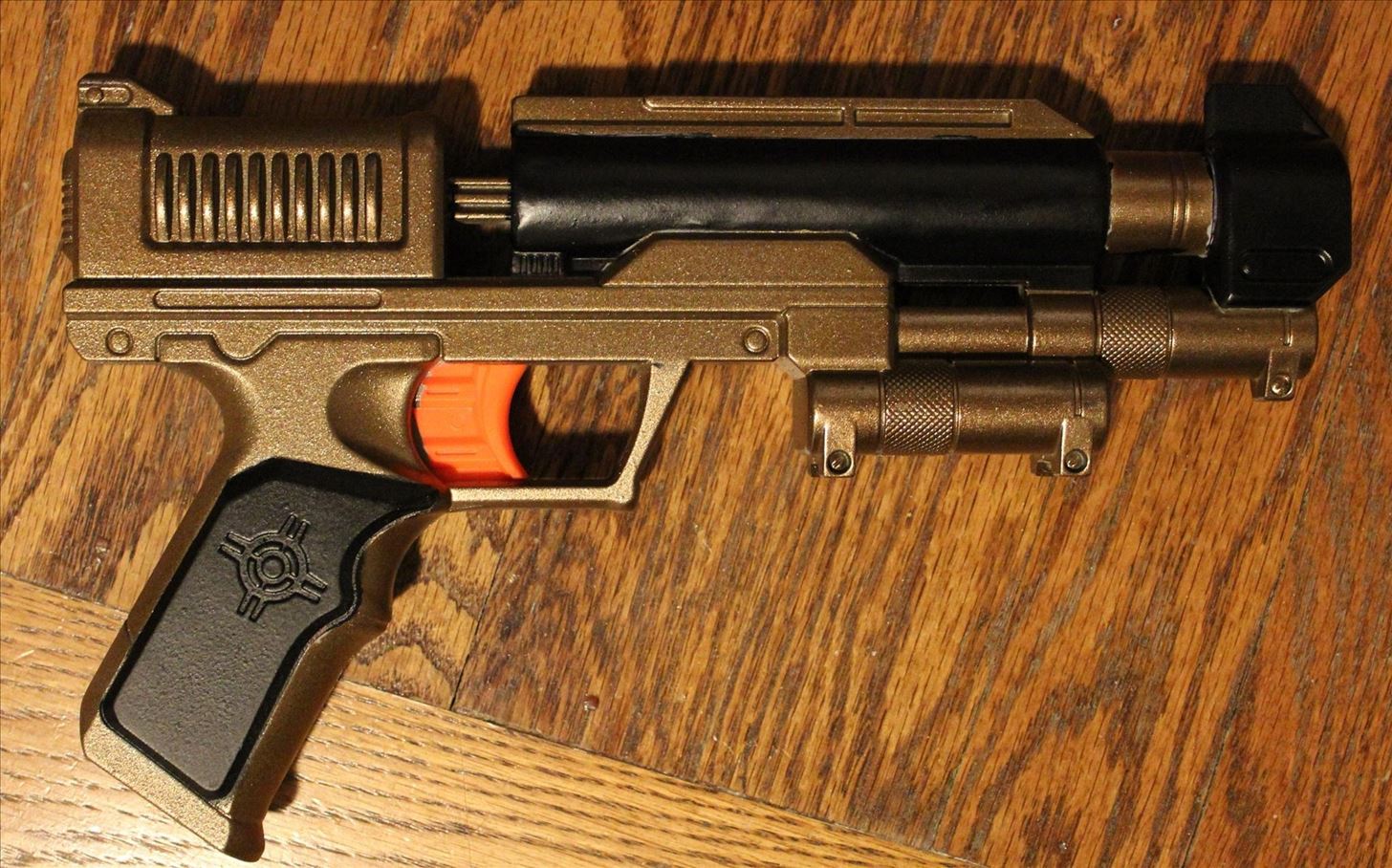 The Easiest Way to Paint a Steampunk Nerf Gun (No Disassembly Required)