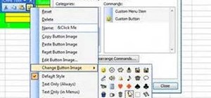 Create a custom toolbar in Microsoft Excel 2003