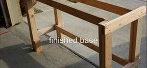 Build a workbench on a tight budget