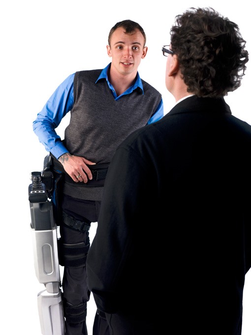 Robo-Exoskeleton Puts Paralyzed Back on Their Feet