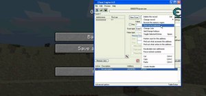 Use Cheat Engine to hack your Minecraft game