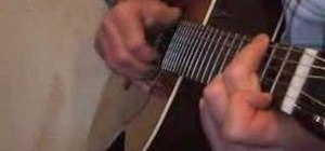 Play a Delta blues-style G7 riff