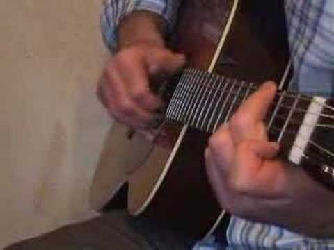 Play a Delta blues-style G7 riff