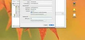 Configure Microsoft Entourage for a Gmail account