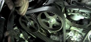 Replace a timing belt on a 1991 Mitsubishi 3000GT