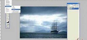 Retouch a sailboat photo in Photoshop