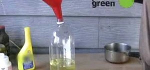 Make homemade bio-diesel fuel