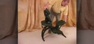 Set-up a chair massage