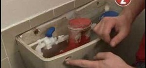 Replace a broken flush handle