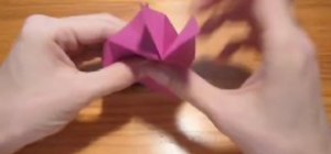 Origami a hexaflexagon