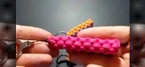 Make a shoe lace key ring