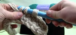 Use the half double crochet stitch when using extreme crochet