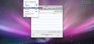 Burn CDs and DVDs on a Mac with the Burn application