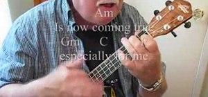 Play "Top of the World" by the Carpenters on ukulele