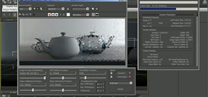 Create a frosted glass shader in Mental Ray