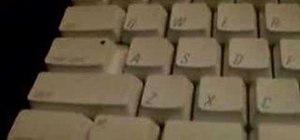 Use an Apple keyboard in Windows XP