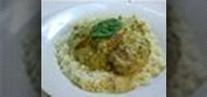 Make basil chicken curry