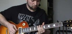 Play the song "Sharp Dressed Man" by ZZ Top on electric guitar