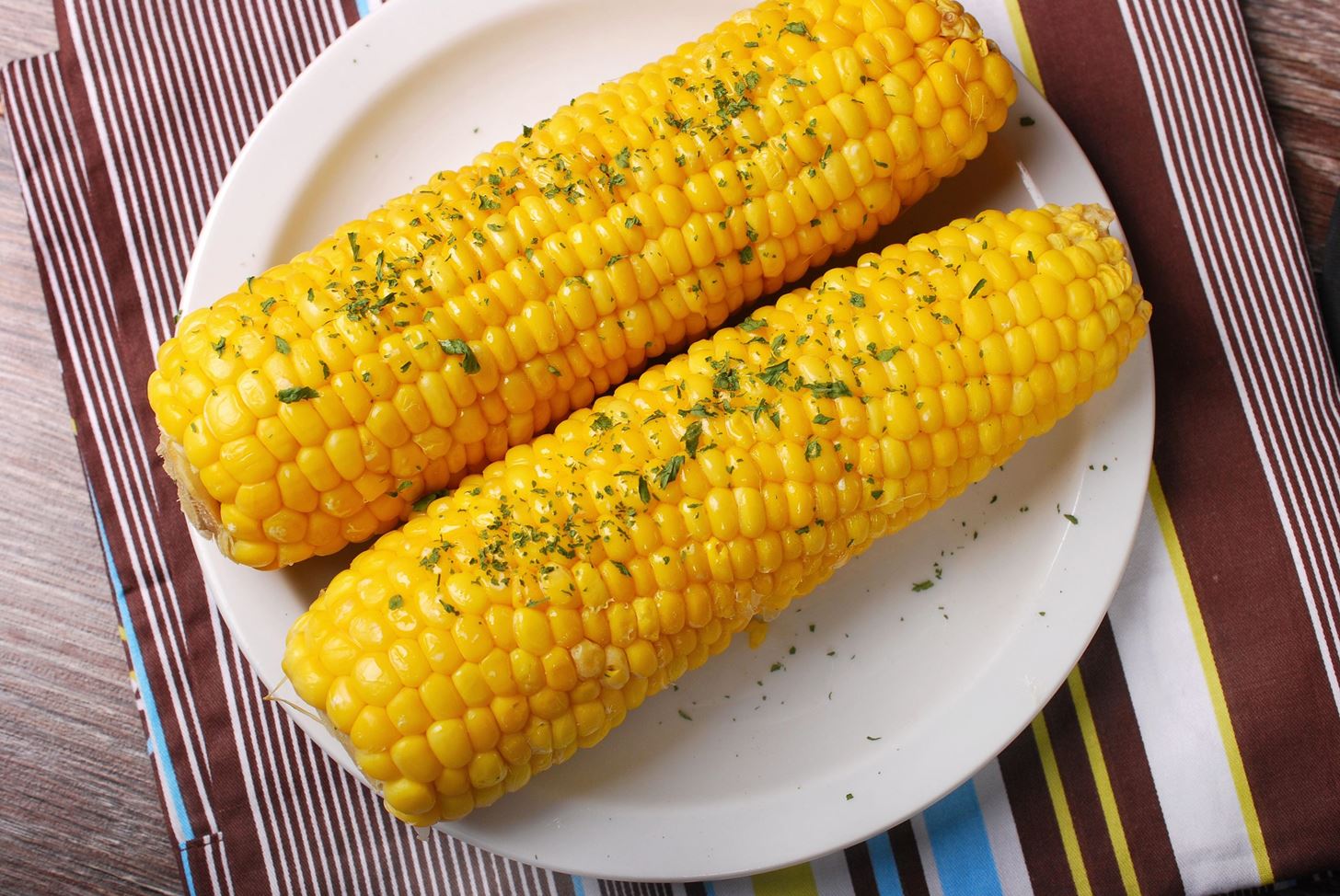 Genius—Butter Corn on the Cob While You're Cooking It, Not After