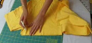 Upcycle a t-shirt into a Pikachu romper