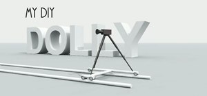 Make an easy and inexpensive DiY camera dolly out of PVC pipe