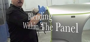 Blend automotive paint to match an existing color